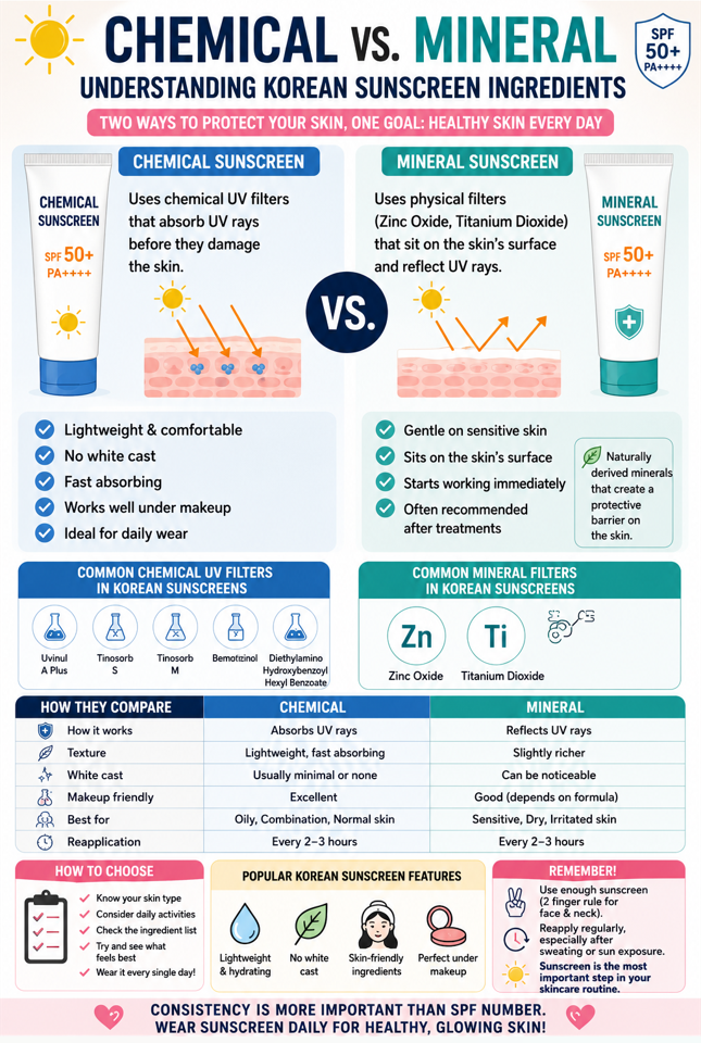 Understanding Korean Sunscreen Ingredients