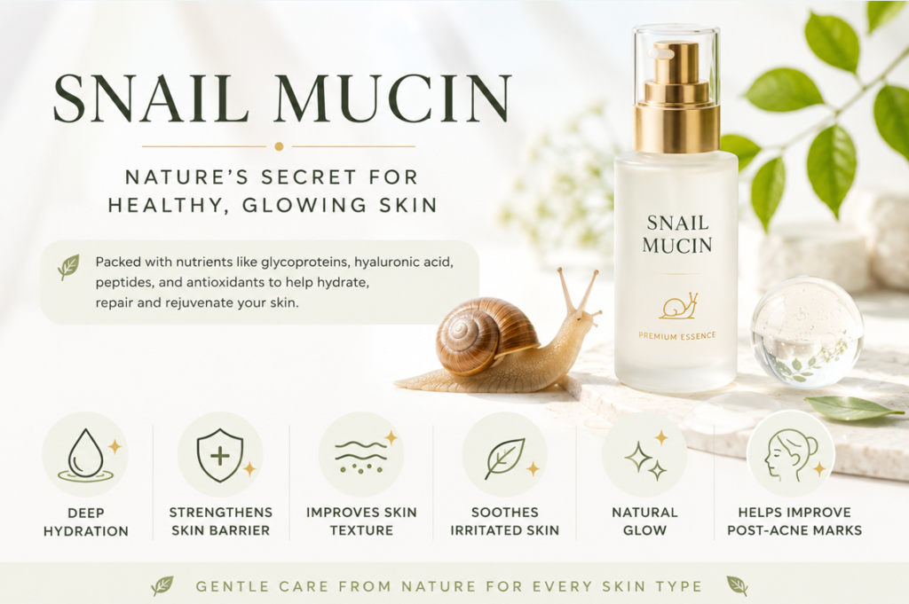 Snail Mucin Actually Do for Your Skin