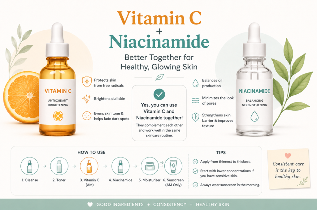 Vitamin C and Niacinamide